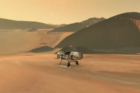Dragonfly will explore dozens of locations across the icy moon