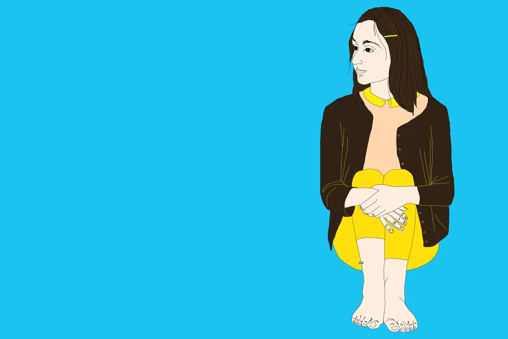 Anne Frank illustration