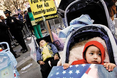 Population growth places the United States in a radically different position from that of Russia, Japan and Europe.