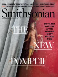 Cover of Smithsonian magazine issue from September 2019