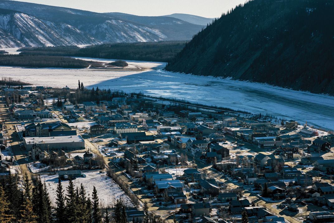 Dawson City on the Yukon River