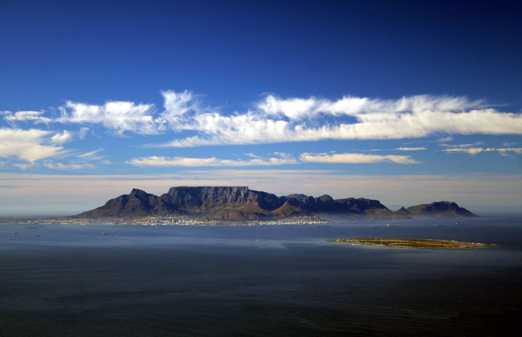 View from Robben Island