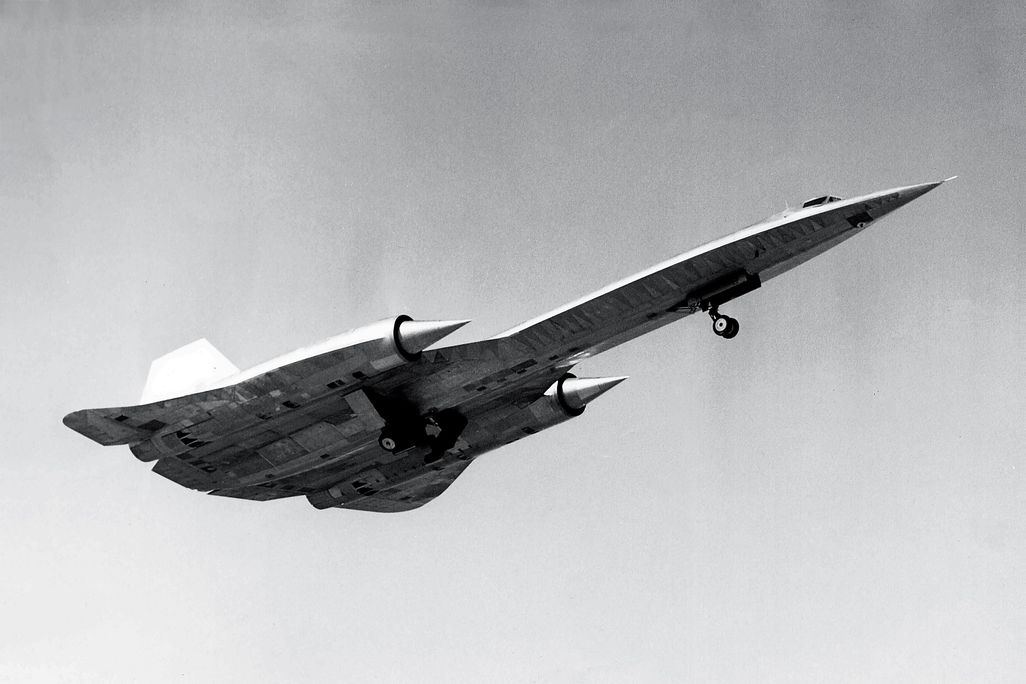 Lockheed tested the first A-12