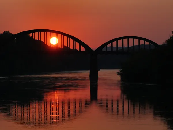 Sunset on the Holston river thumbnail