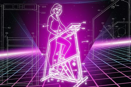 The StairMaster commanded attention, ensuring that users could see—and be seen.