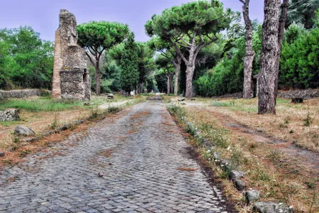 Via Appia is considered the oldest great Roman road.