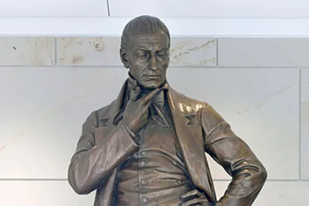 Ephraim McDowell is memorialized in the U.S. Capitol Statuary Hall Collection