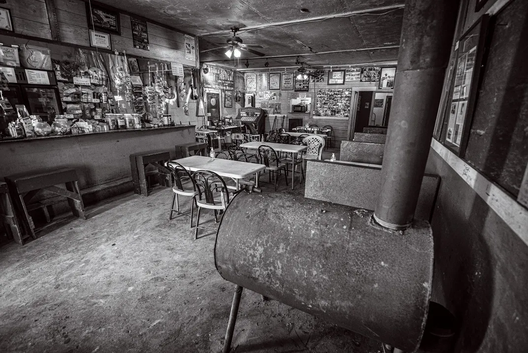 Blue Front Cafe interior