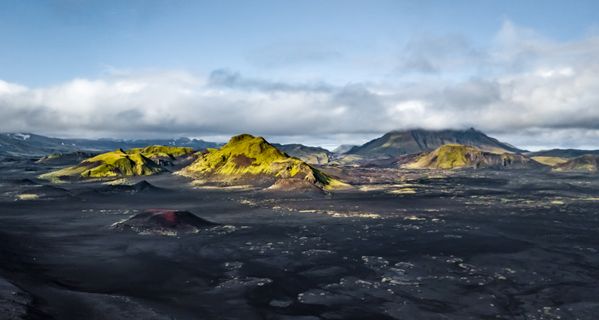 Life erupts on volcanic mountains. thumbnail