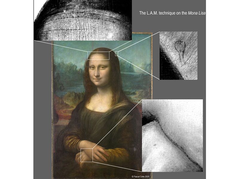 High-resolution scans of the Mona Lisa