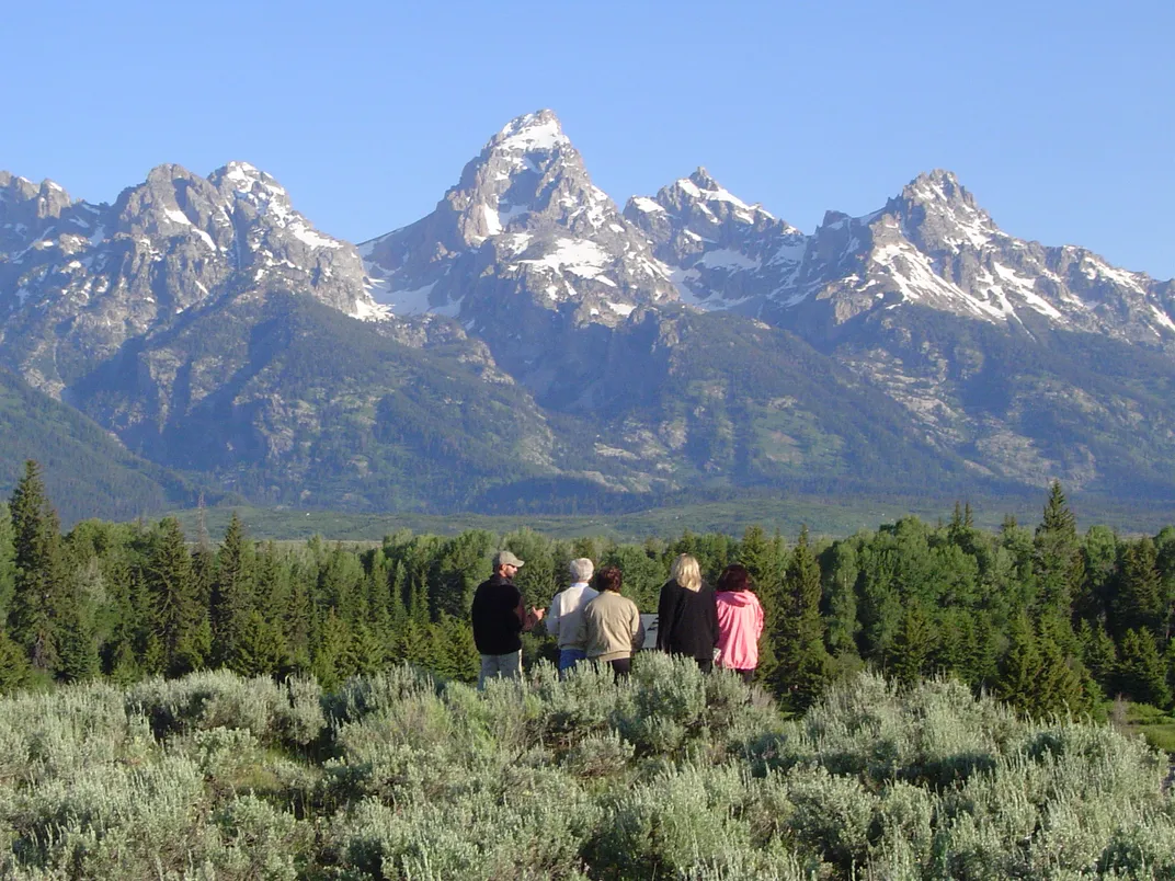 Teton Range in Wyoming.  Credit: Patrick Wagner