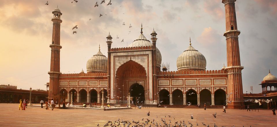  Jama Masjid Mosque, Old Delhi 