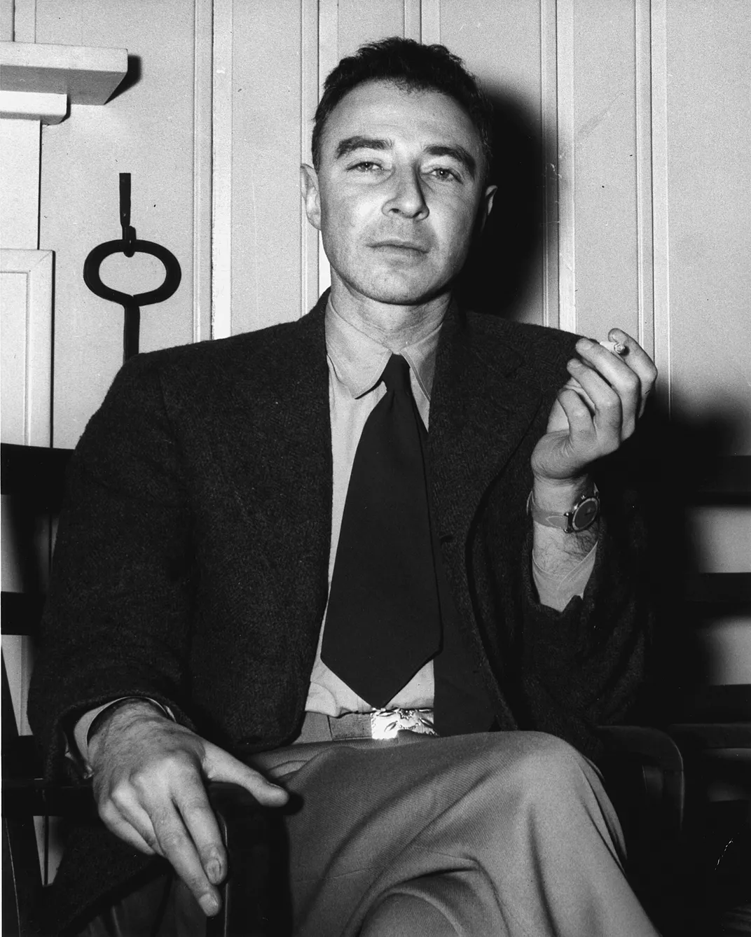 A 1946 photo of Oppenheimer