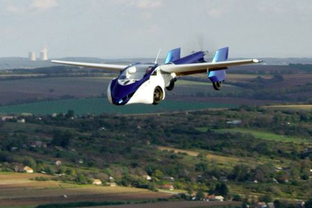 Maybe the future has finally arrived. AeroMobil is targeting the luxury market with its flying prototype, AeroMobil 3.0 (seen here during 2015 flight tests). Sticker price: more than $1 million.