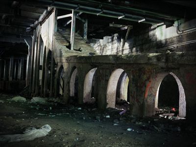 "These places contain the residue of the many souls that have passed through over the years," says Solis of such locales as Rochester's abandoned Court Street subway station.