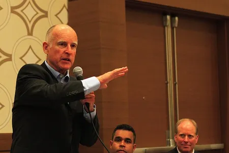 California Governor Jerry Brown