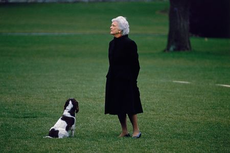 Years after she captured this tender, reflective image of the First Lady, photographer Diana Walker sent a print of the photograph to George H. W. Bush. “It does seem like so long ago, but seeing this image brings everything back into focus,” President Bush wrote in response: “The photo now hangs in my office in Maine, and I enjoy it every day.”