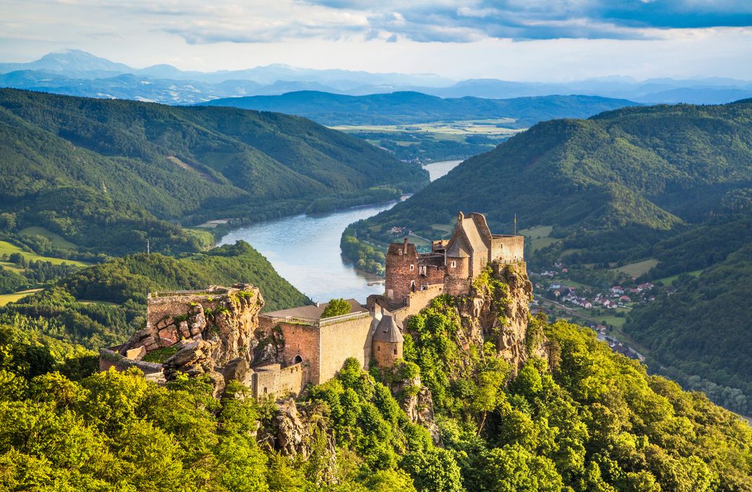 The Wachau Valley of the Danube, a World Heritage site, Austria