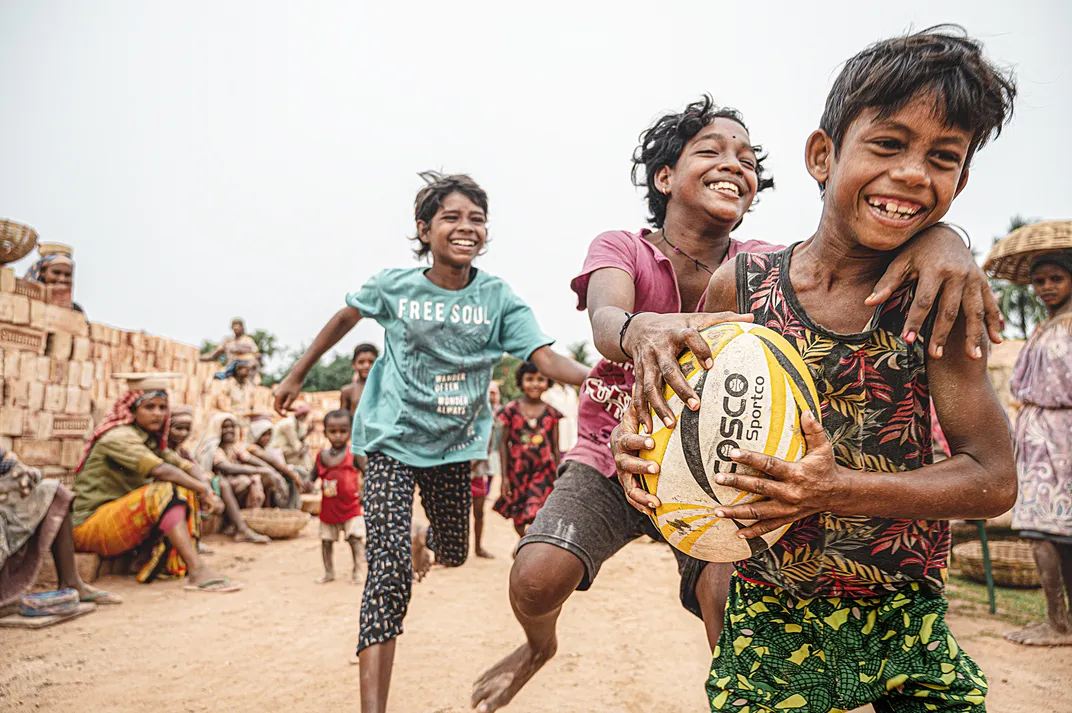 Smiling children