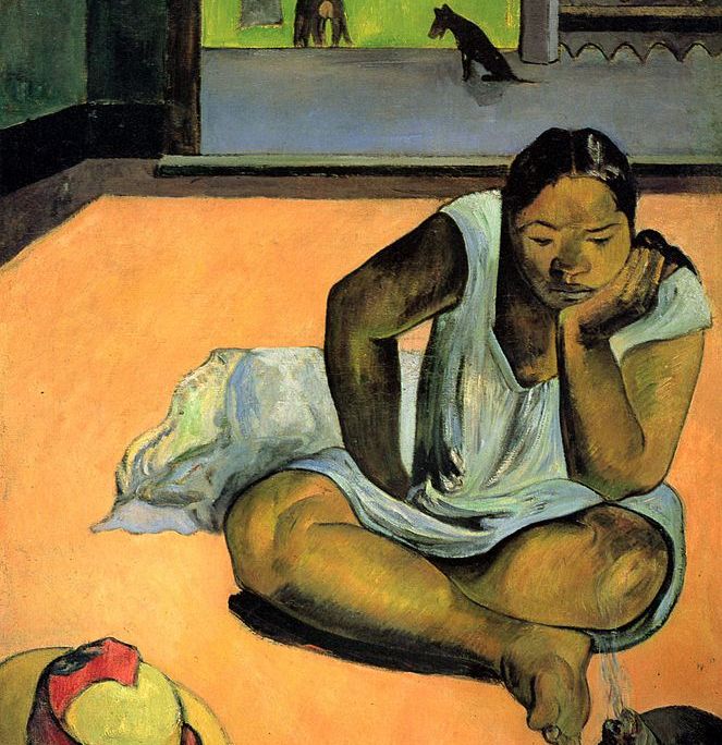 Brooding Woman