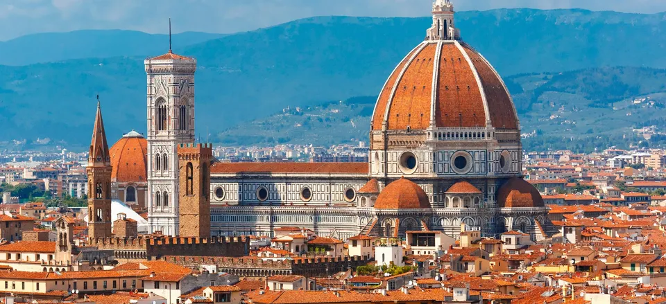  Florence with its iconic Duomo 