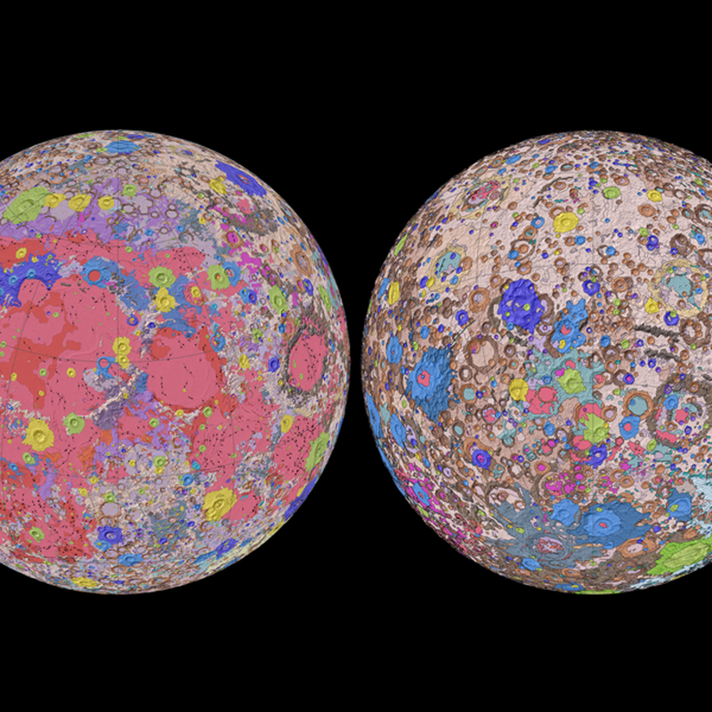 Gorgeous New Map of the Moon Is Most Detailed to Date