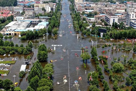 Heavy rainfall in China this summer led to severe flooding&mdash;something more cities are dealing with as the warming climate affects the intensity and frequency of precipitation.