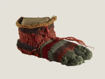 1,700-Year-Old Sock Spins Yarn About Ancient Egyptian Fashion image