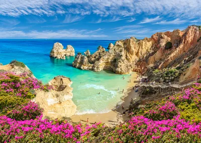 Coastline of Portugal's Algarve