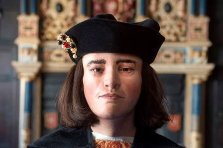 The reconstructed face of Richard III