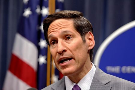 CDC director Tom Frieden during a press conference last week announcing Duncan's diagnosis with Ebola.