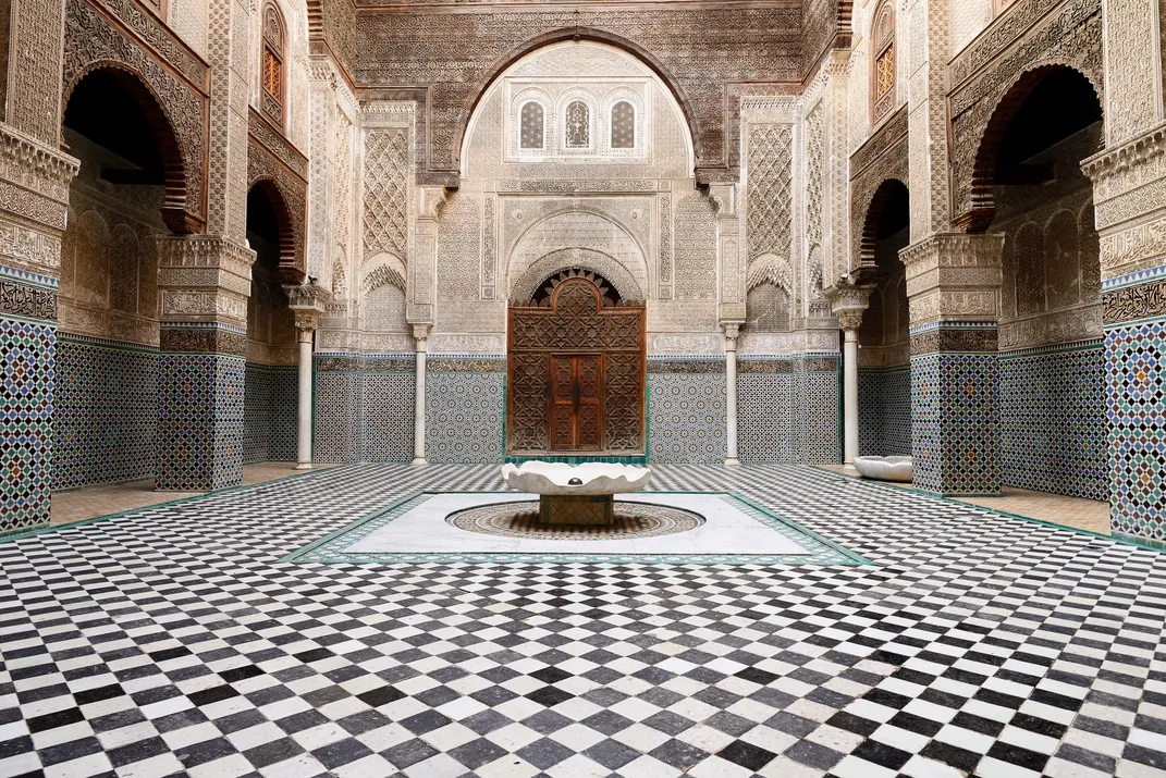 Traditional architectural design in Fez