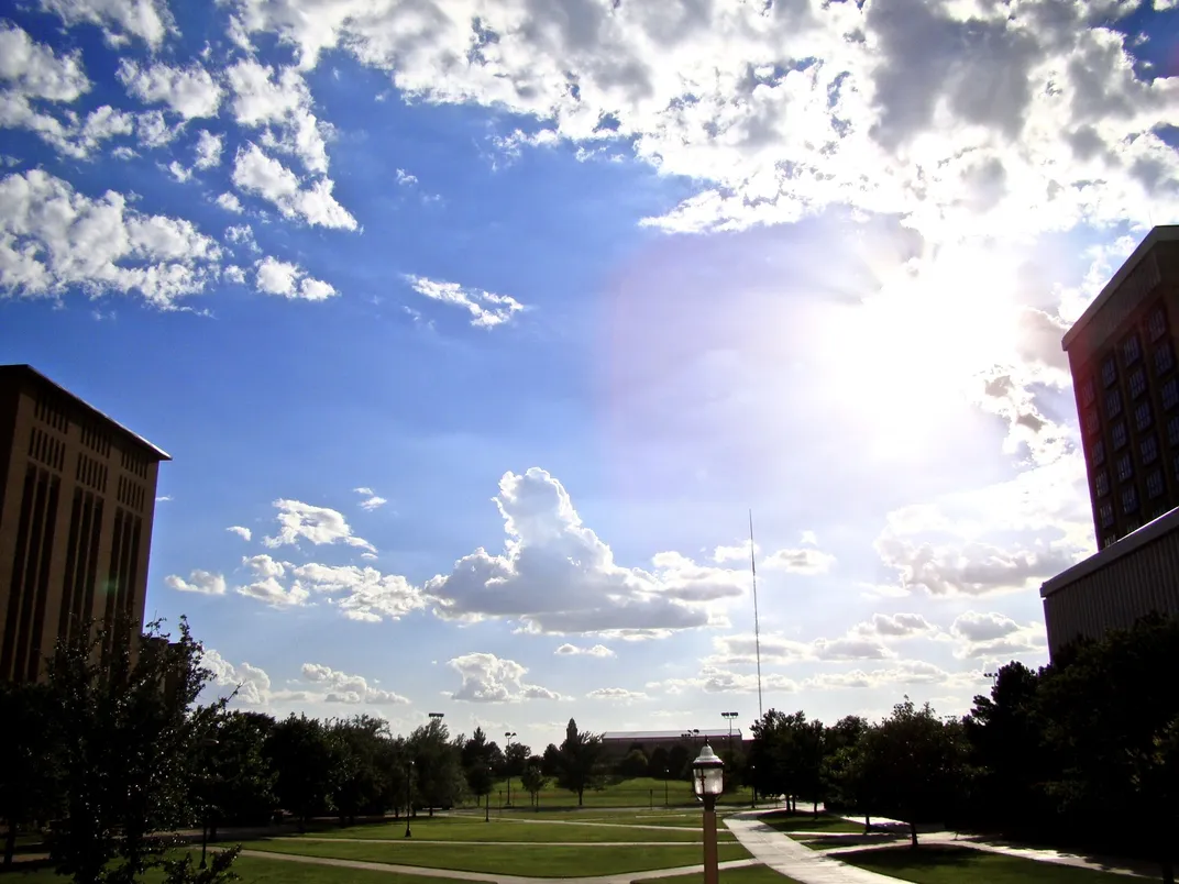 Texas Tech University Campus Sunset | Smithsonian Photo Contest ...