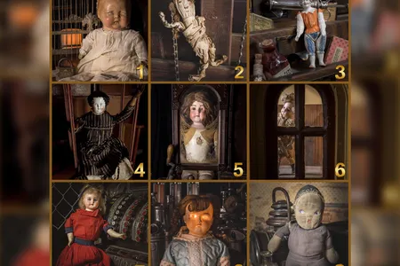 Vote for the creepiest doll via the center&#39;s Facebook and Instagram pages.