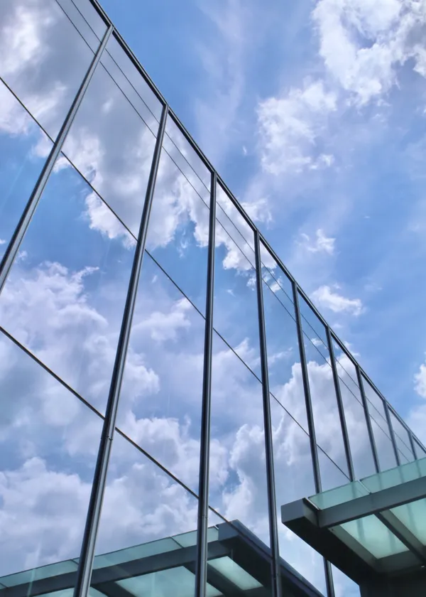 Cloud Reflections on Wall of Windows thumbnail