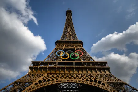 These colorful rings could become a permanent fixture of the Eiffel Tower.