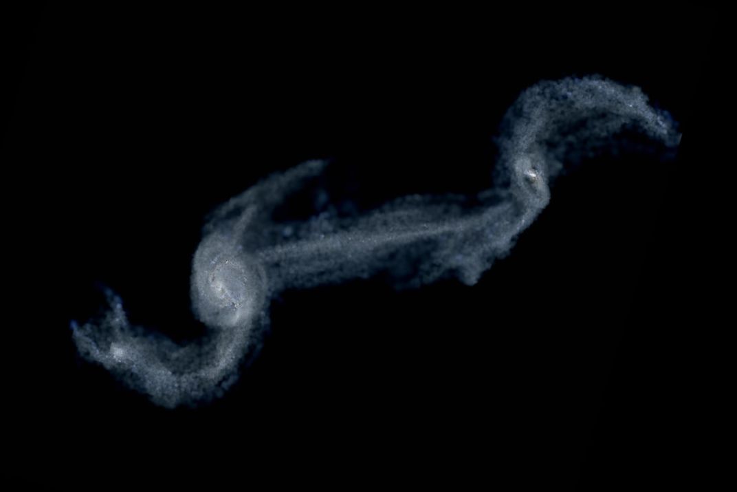 Interacting spiral galaxies