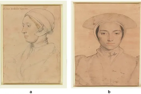 For centuries, the sketch on the left has been identified as Anne Boleyn, while the identity of the woman on the right has been unknown.