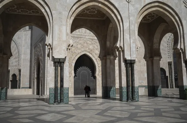 Arches of The Grand Mosque of Hassan II in Casablanca, Morocco thumbnail