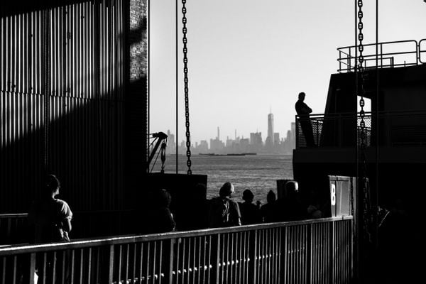 Ferry with a Manhattan View thumbnail