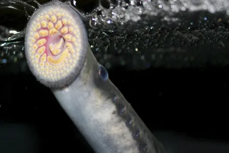 A sea lamprey