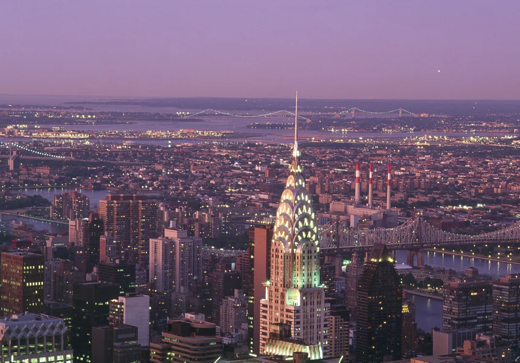 Chrysler building skyline