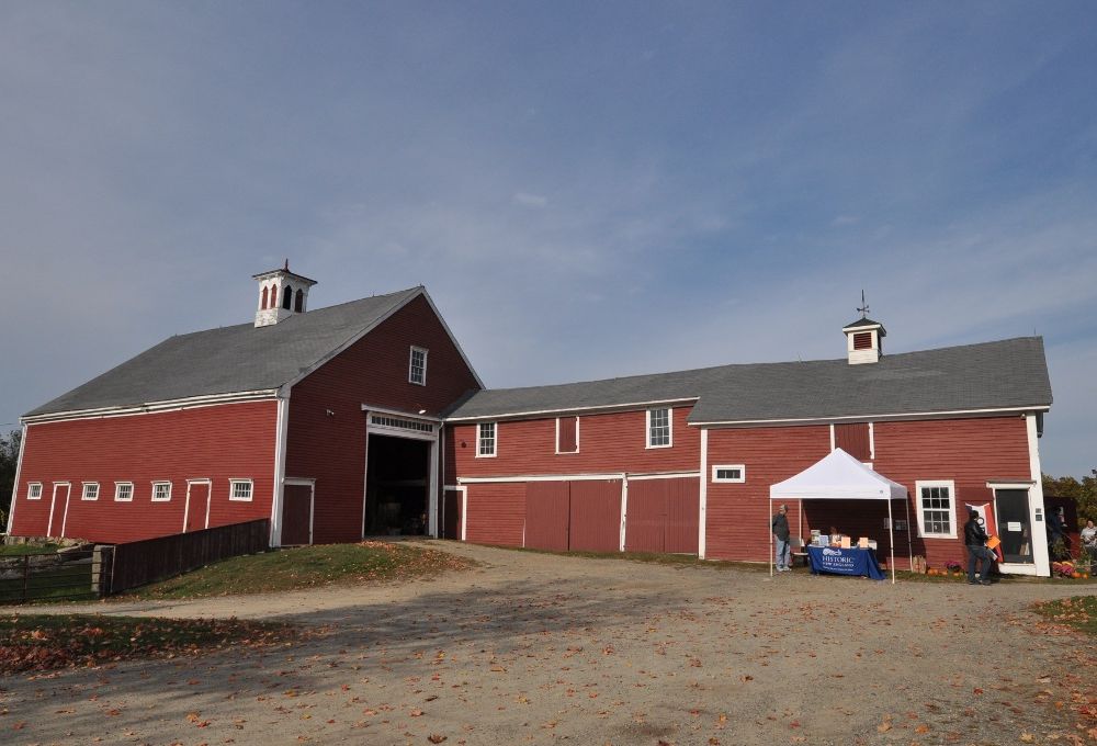 The barn at Cogswell's Grant, Essex, Massachusetts