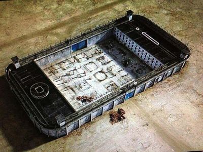 "Our Modern Prison," by Banksy.