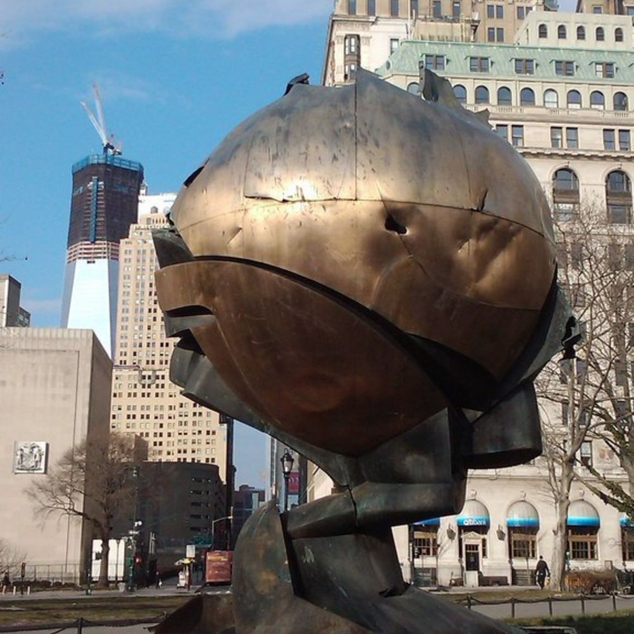 The World Trade Center's Only Surviving Art Heads Home