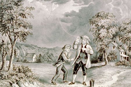 Ben Franklin, inventor of all things sky-related