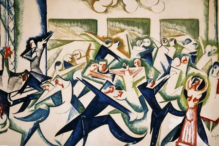 Dancers; The Tango&nbsp;by Hugo Scheiber