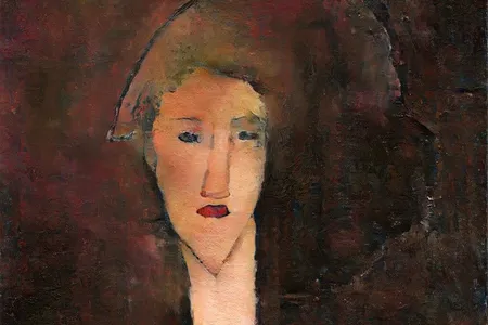 Researchers Anthony Bourached and George Cann trained an algorithm to recreate "lost" works of art like this Modigliani portrait.