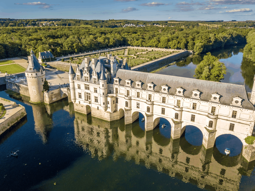 The chateau of Chenonceau, Loire Valley