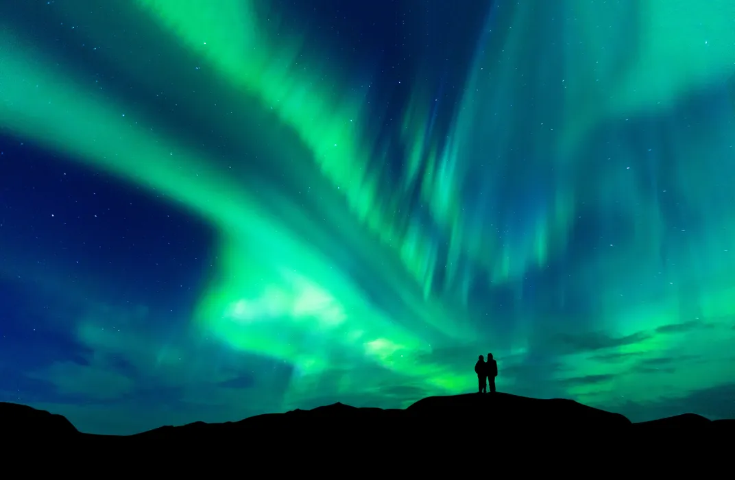 Watching the Northern Lights in Iceland